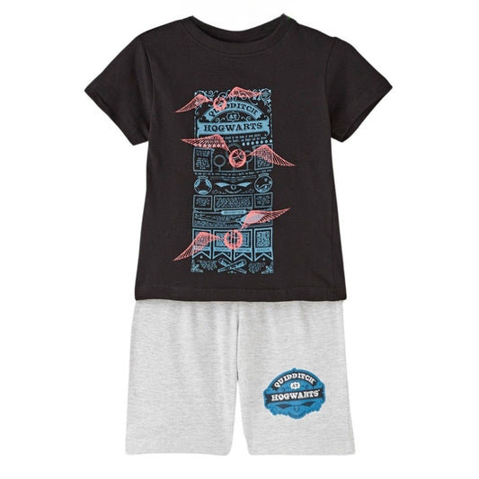 Ensemble 2 pieces Harry Potter du 4 au 12 ans - 4A Garçon - Enfant - Noir - 100 % Coton - TrendyFlair