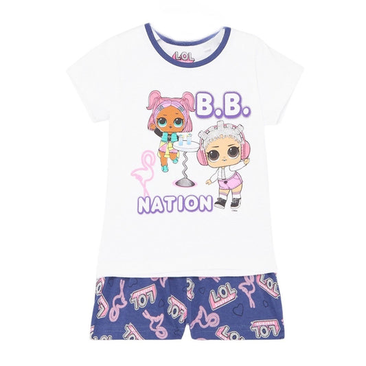 Ensemble Lol Surprise - 2A Fille - Enfant - Marine - 100% Coton, 160 GSM SJ - TrendyFlair