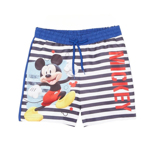 Short de bain Mickey - 5/6A Garçon - Enfant - Marine - 100% Polyester - TrendyFlair
