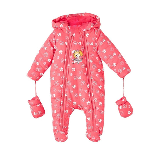 Combinaison polaire Paw Patrol - 3/6M Bébé Fille - Enfant - Rose - 100% Polyester - TrendyFlair