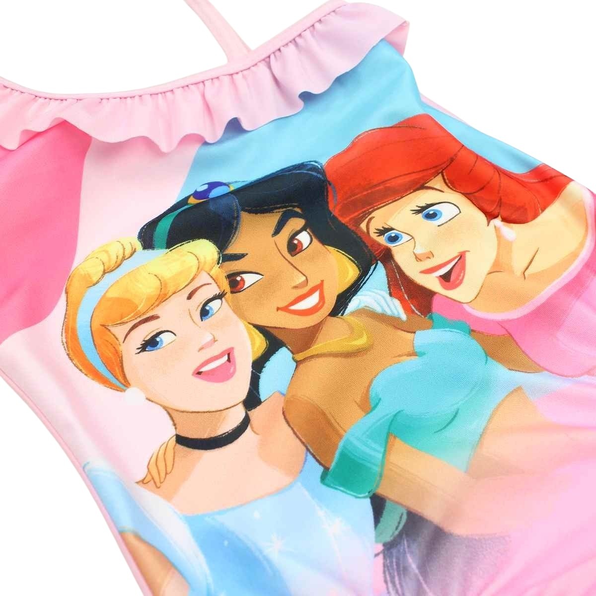 Maillot de bain Princesse - 3/4A Fille - Enfant - Rose - 85 % Polyester - 15 % Élasthanne - TrendyFlair
