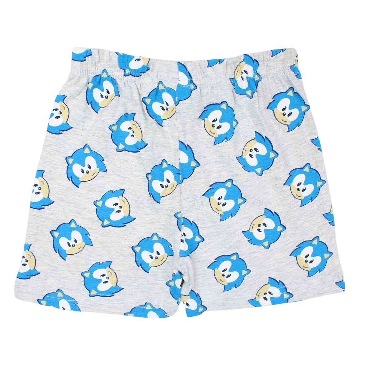 Ensemble Sonic - 2A Garçon - Enfant - Marine - 100 % Coton - TrendyFlair