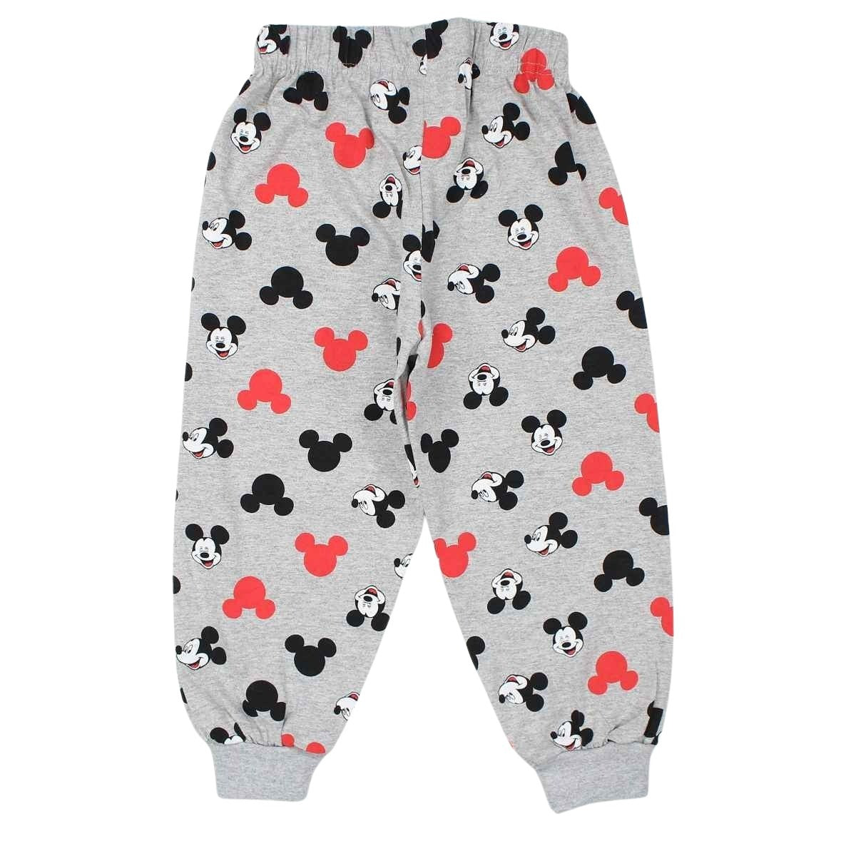 Pyjama coton Mickey - 2A Garçon - Enfant - Rouge - 100 % Coton - Pantalon: 55 % Coton - 45 % Polyester - TrendyFlair