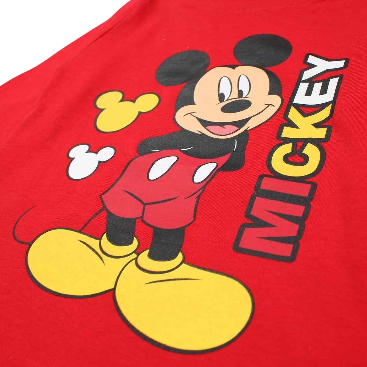 Pyjama coton Mickey - 2A Garçon - Enfant - Rouge - 100 % Coton - Pantalon: 55 % Coton - 45 % Polyester - TrendyFlair