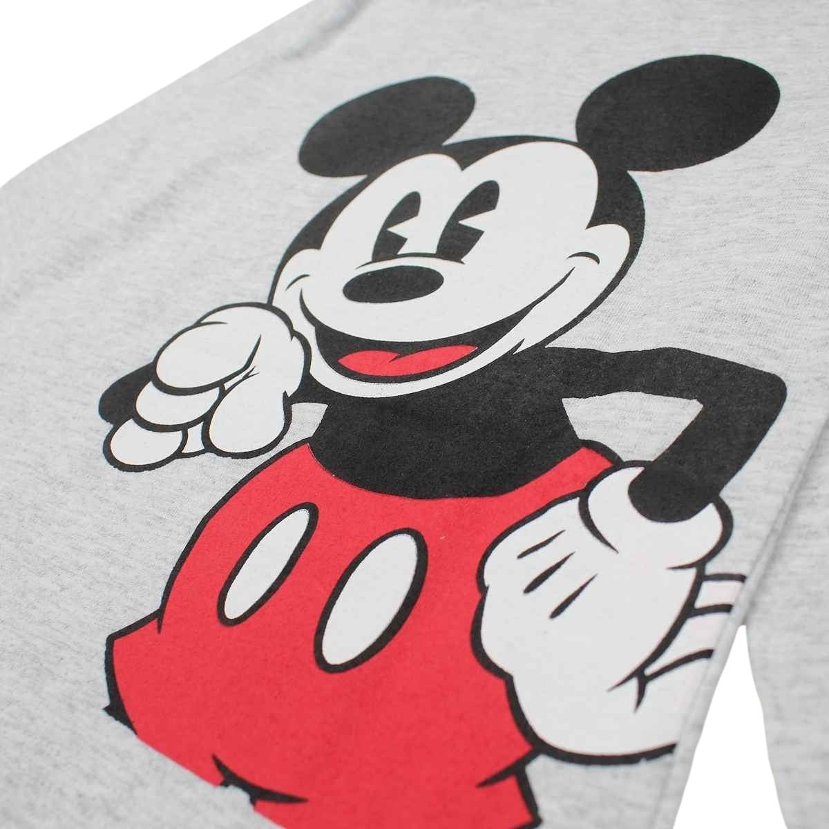 Pyjama coton Mickey - 3A Garçon - Enfant - Gris - 100 % Coton - Pantalon: 55 % Coton - 45 % Polyester - TrendyFlair