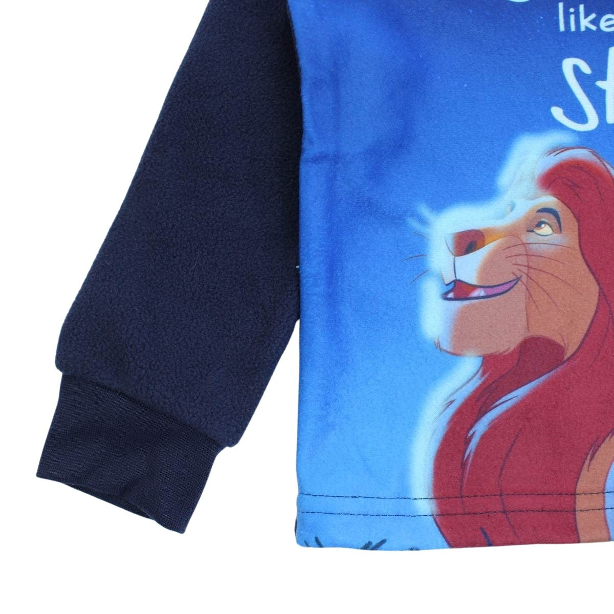 Pyjama polaire Le Roi Lion - 3A Garçon - Enfant - Bleu - 100 % Polyester - 190 gsm polar fleece - TrendyFlair