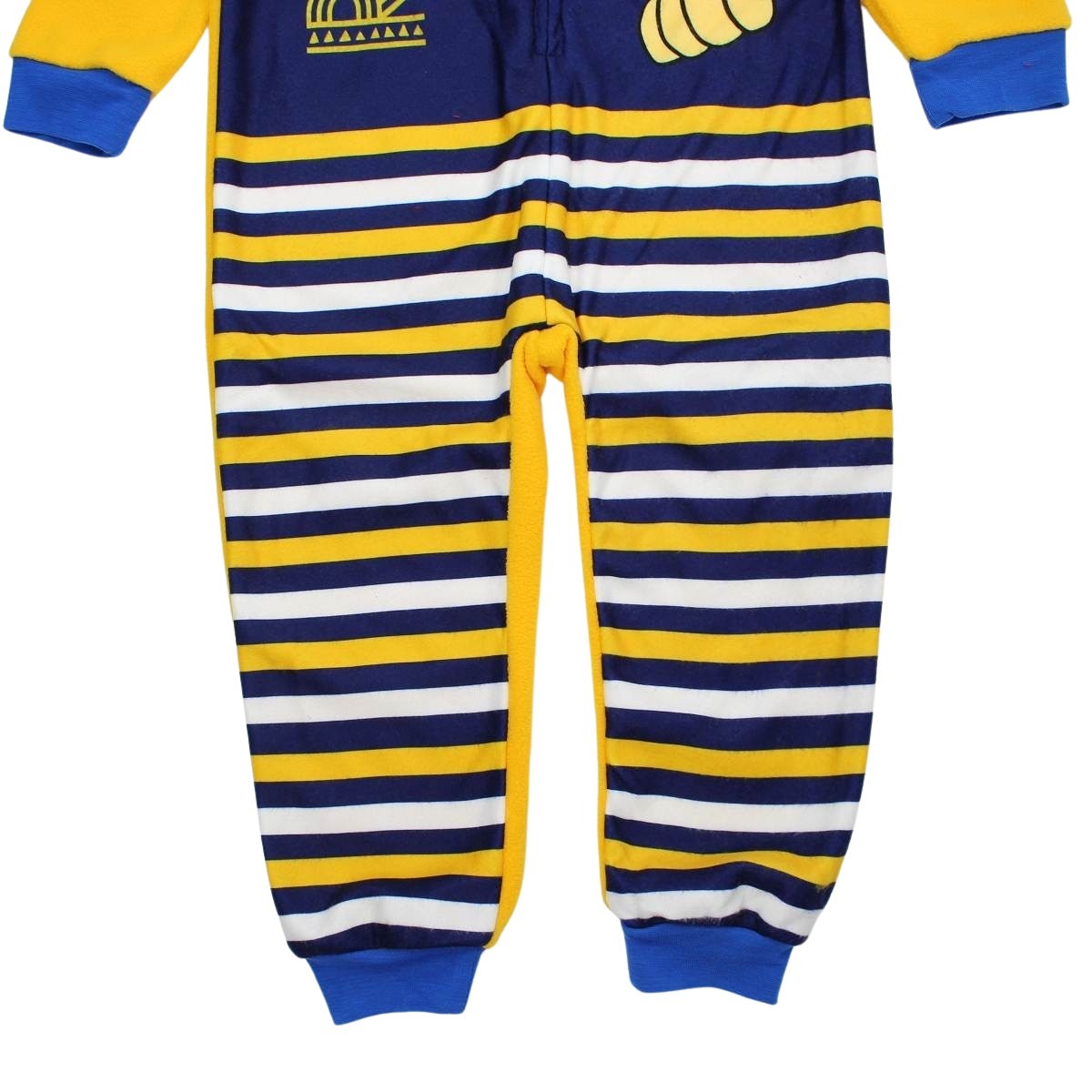 Combinaison Le Roi Lion - 4/5A Garçon - Enfant - Jaune - 100 % Polyester - 190 gsm Polaire - TrendyFlair