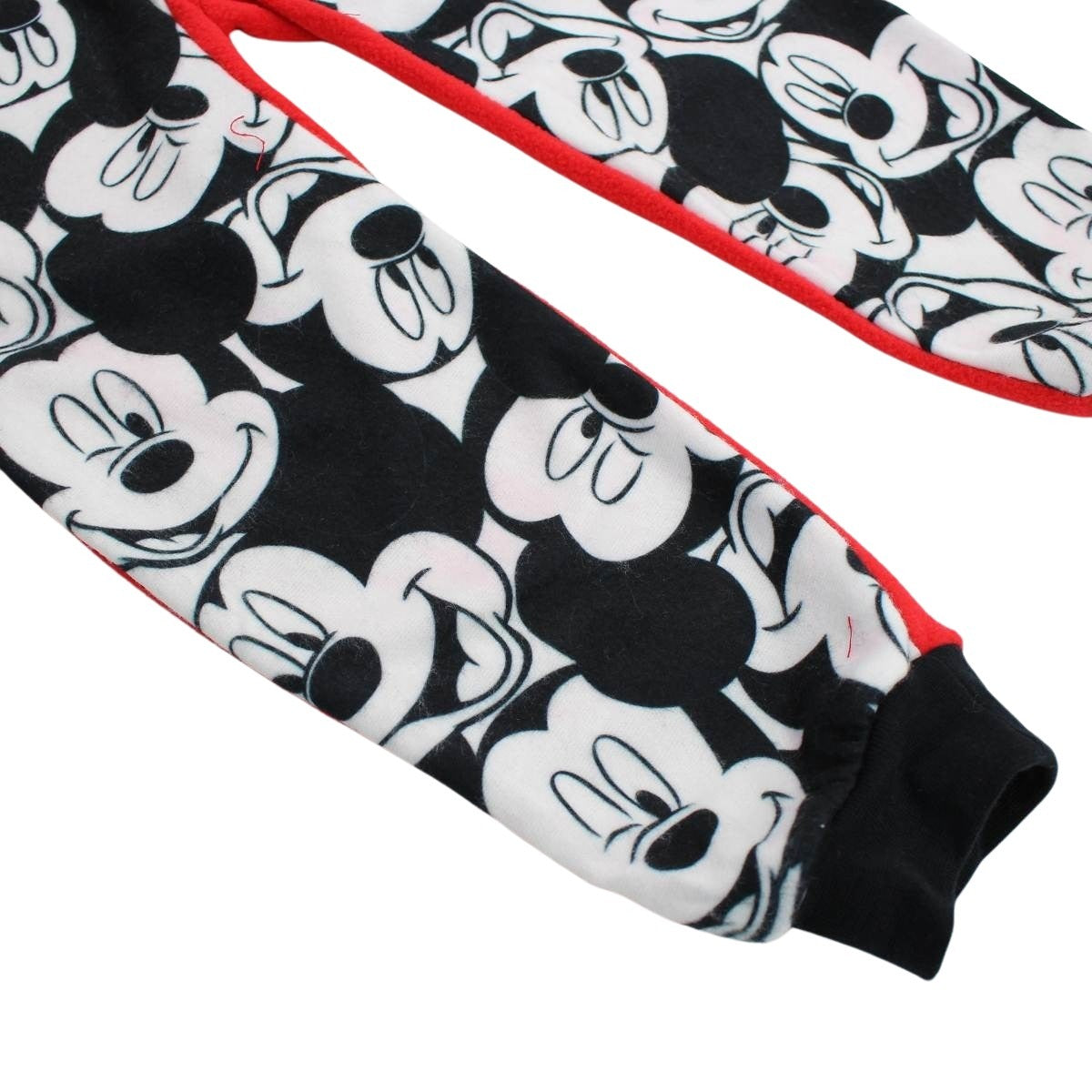 Combinaison Mickey - 4/5A Garçon - Enfant - Rouge - 100 % Polyester - 190 gsm Polaire - TrendyFlair