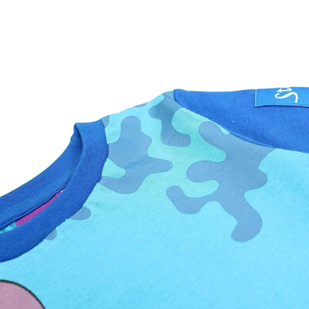 T-Shirt Lilo Stitch - 4A Garçon - Enfant - Bleu - 100 % Coton - TrendyFlair