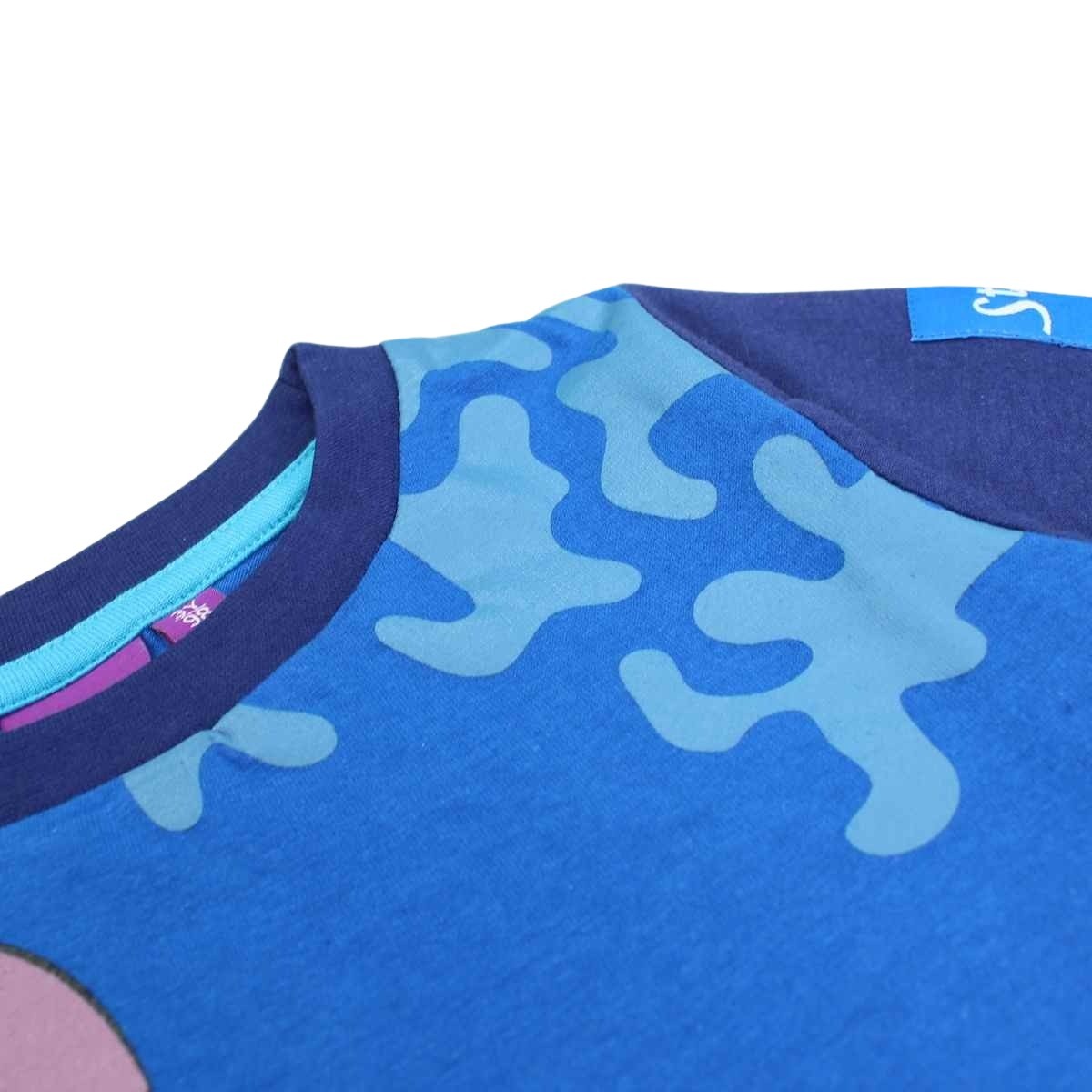 T-Shirt Lilo Stitch - 4A Garçon - Enfant - Marine - 100 % Coton - TrendyFlair