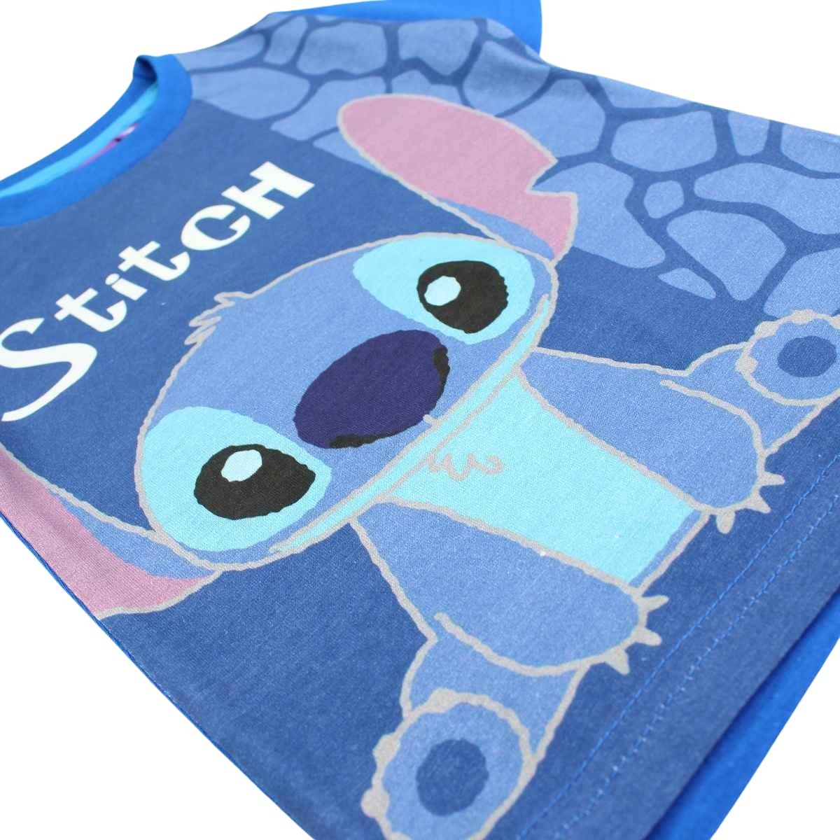 T-Shirt Lilo Stitch - 4A Garçon - Enfant - Bleu - 100 % Coton - TrendyFlair