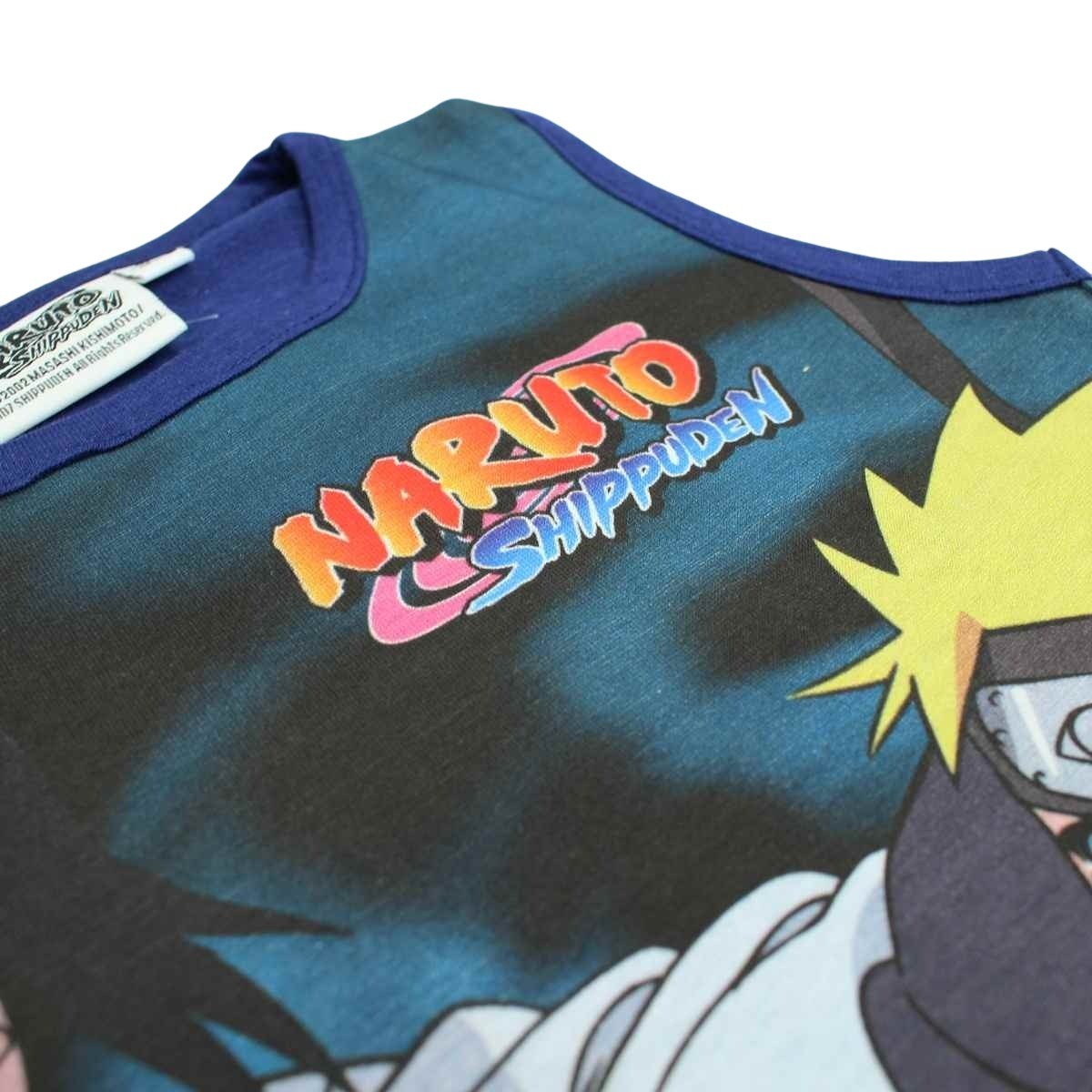 T-Shirt Naruto - 4A Garçon - Enfant - Marine - 93 % Coton - 7 % Polyester - TrendyFlair
