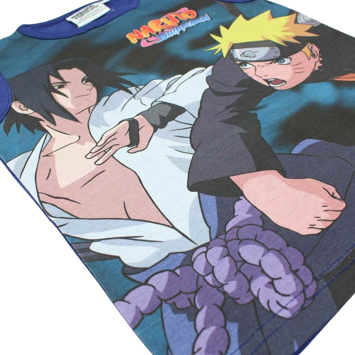 T-Shirt Naruto - 4A Garçon - Enfant - Marine - 93 % Coton - 7 % Polyester - TrendyFlair