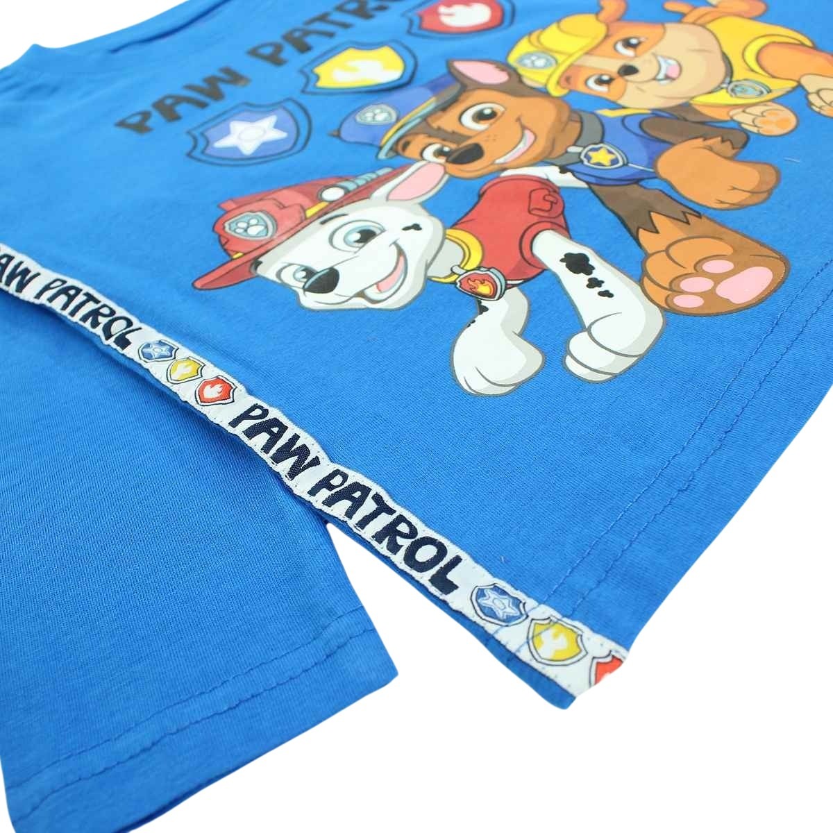 T-Shirt Paw Patrol - 5A Garçon - Enfant - Bleu - 100 % Coton - 160 gsm - TrendyFlair