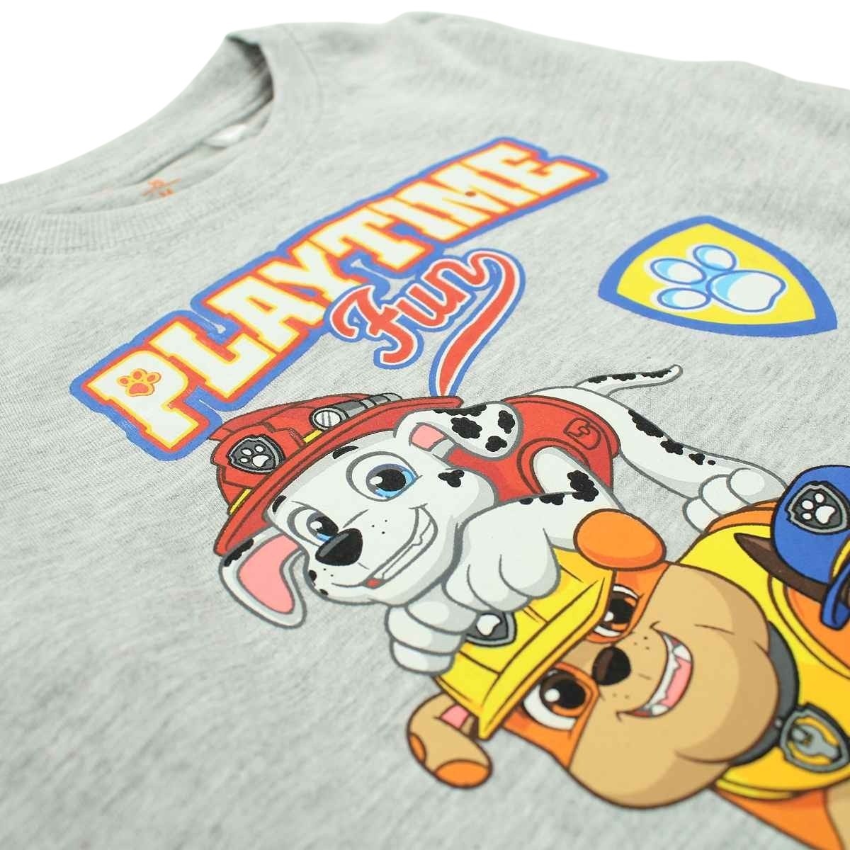 T-Shirt Paw Patrol - 5A Garçon - Enfant - Gris - 95 % Coton - 5 % viscose - TrendyFlair