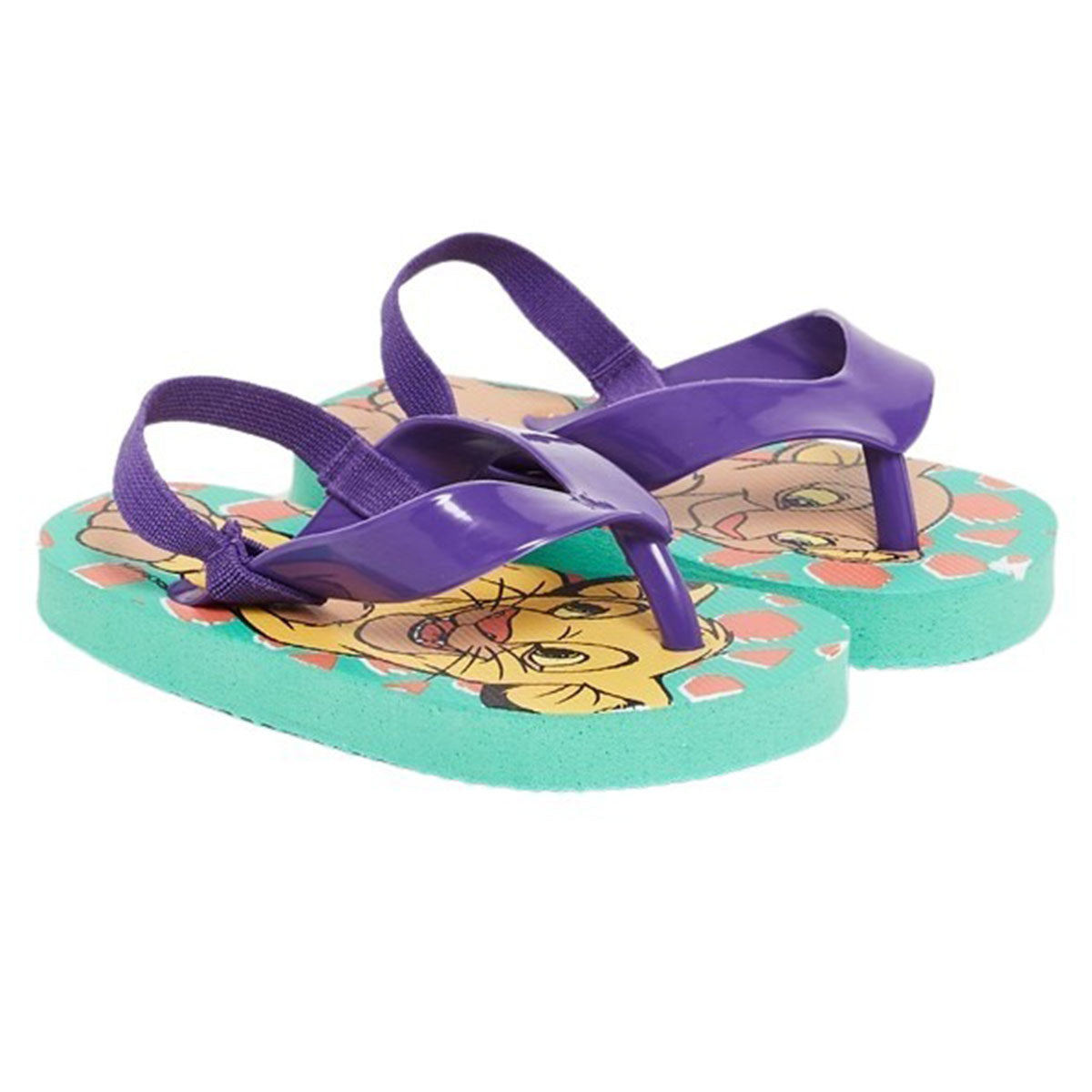 Tong Le Roi Lion - 19/20 Garçon - Enfant - Bleu - 100% polyéthylène - TOP Pvc - TrendyFlair