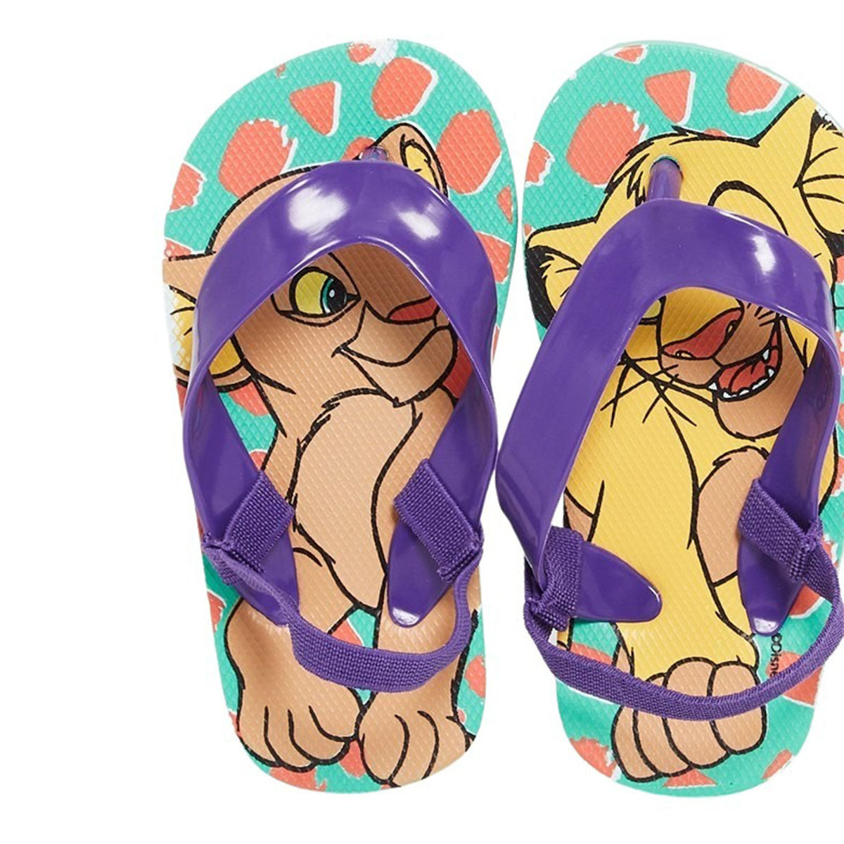 Tong Le Roi Lion - 19/20 Garçon - Enfant - Bleu - 100% polyéthylène - TOP Pvc - TrendyFlair