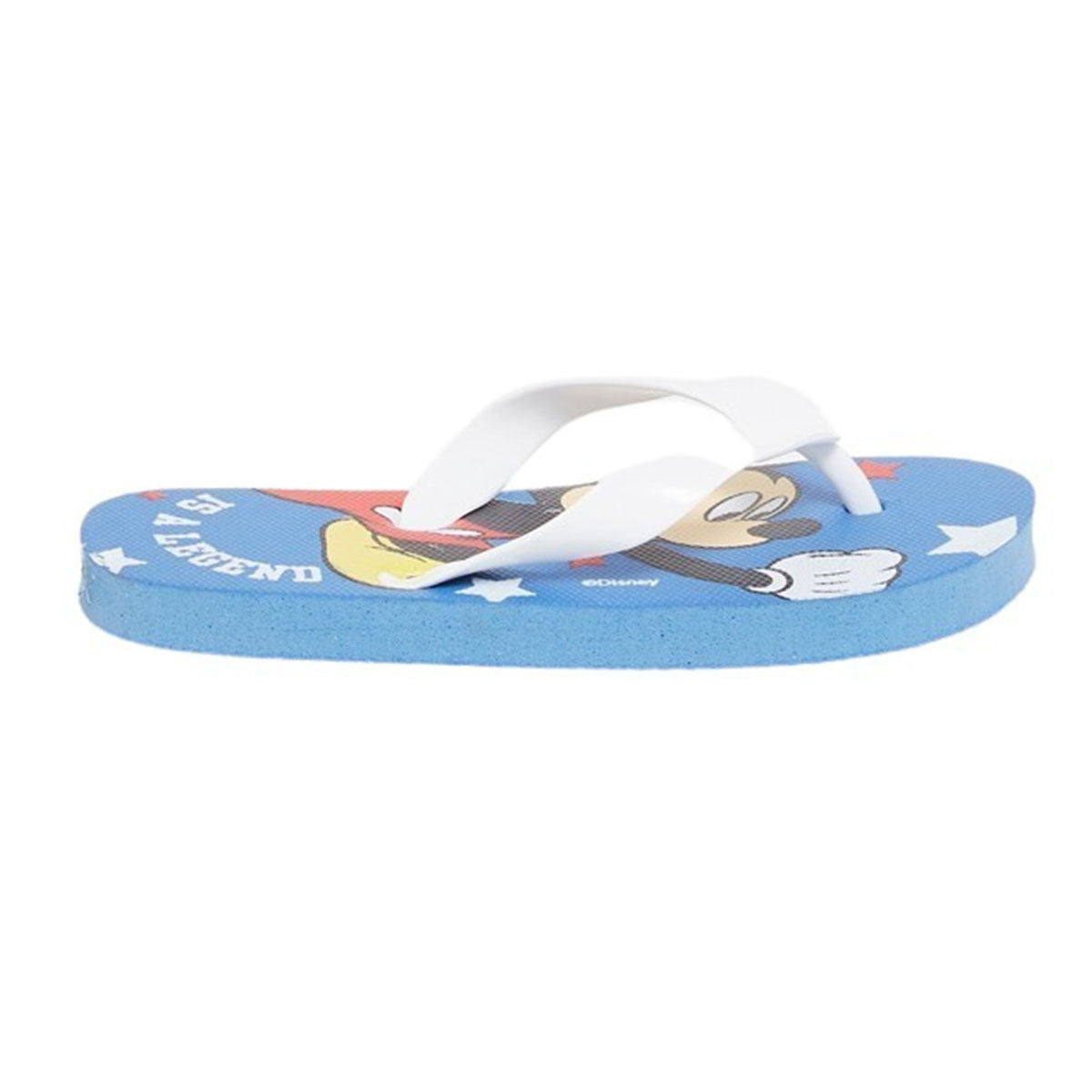 Tong Mickey - 26/27 Garçon - Enfant - Bleu - SOLE: 100% polyéthylène, 13 MM; 100% Pvc - TrendyFlair