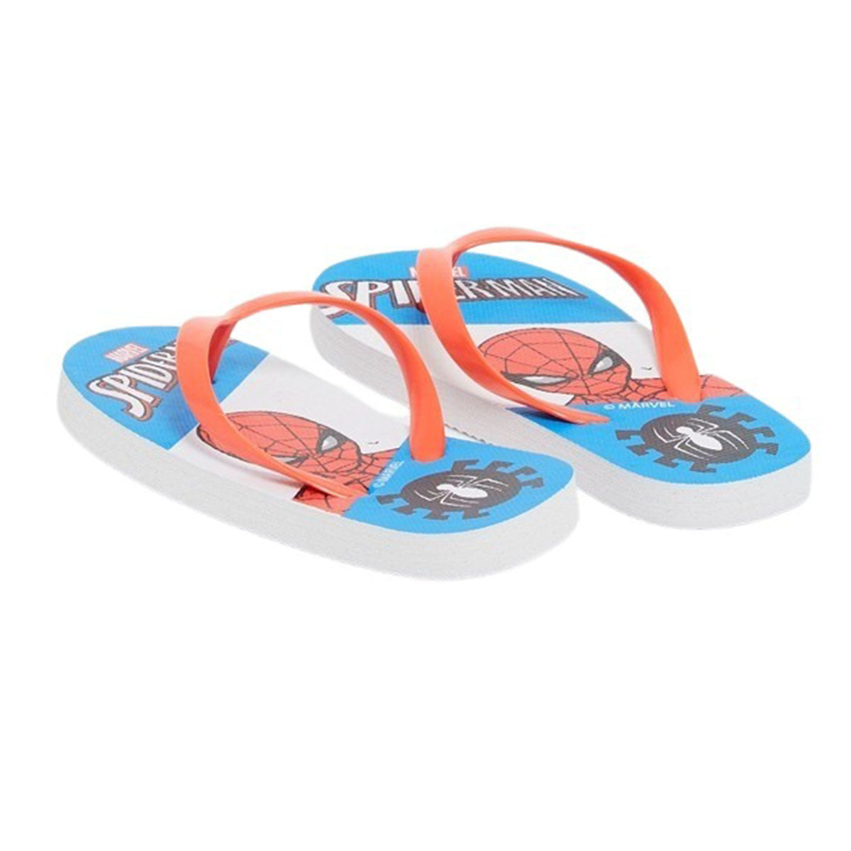 Tong Spiderman du 26 au 33 - 26/27 Garçon - Enfant - Bleu - SOLE: 100% polyéthylène, 13 MM; 100% Pvc - TrendyFlair