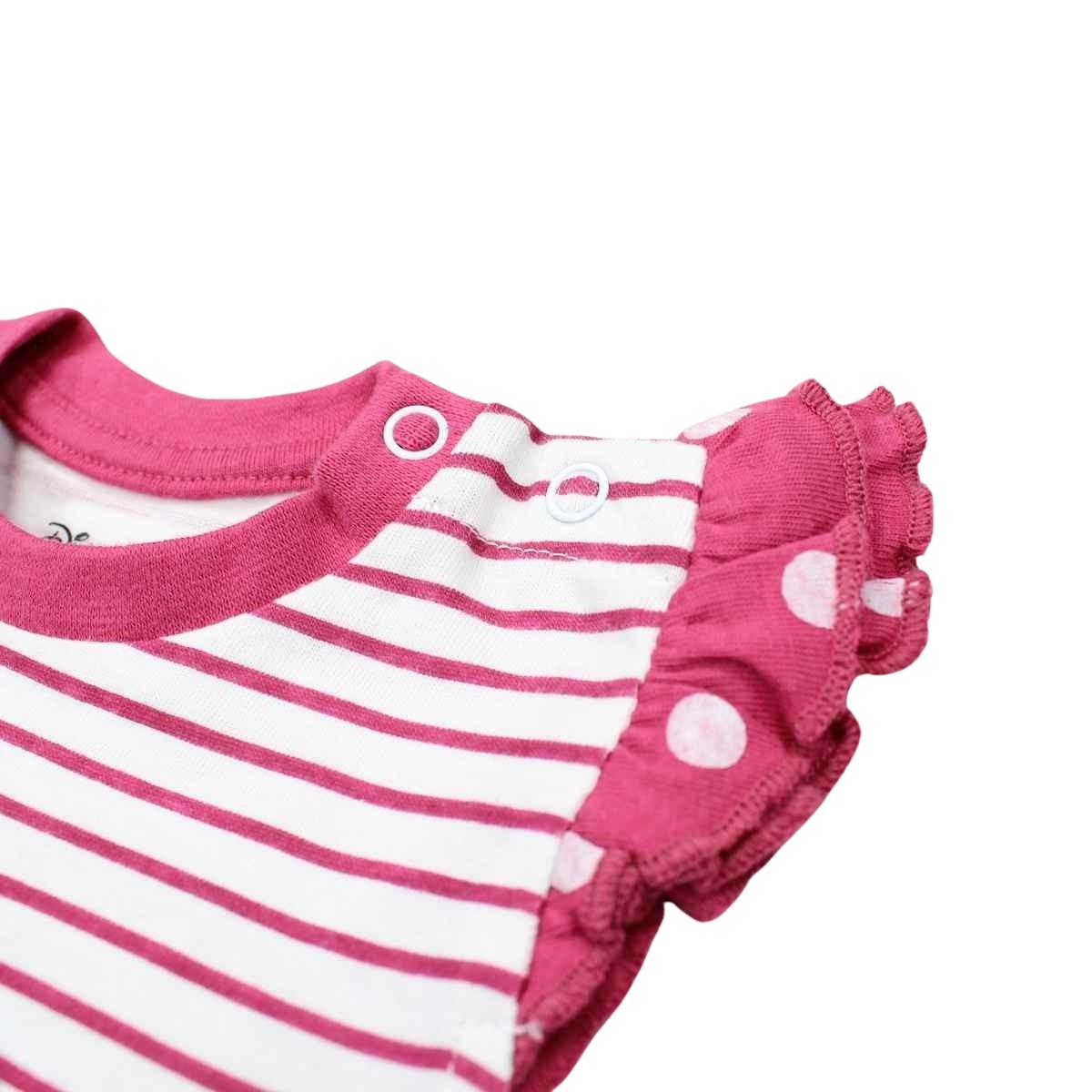 Ensemble bébé Minnie - 3M Bébé Fille - Enfant - Rose - Haut: 100 % Coton - Bas: 95 % Coton - 5 % Élasthanne - TrendyFlair