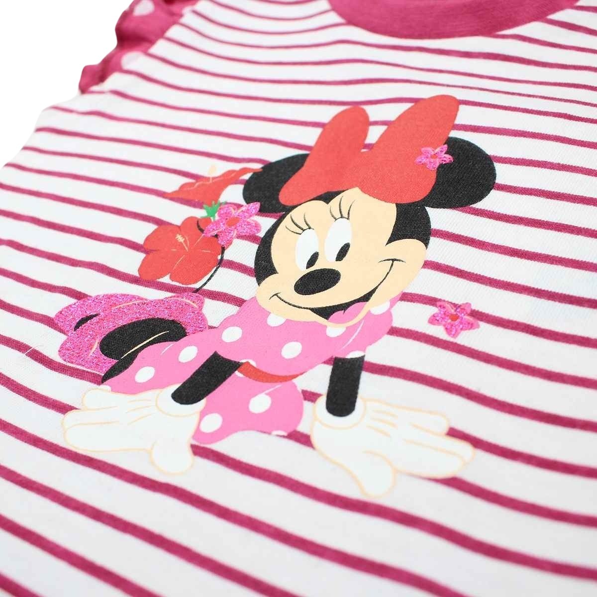 Ensemble bébé Minnie - 3M Bébé Fille - Enfant - Rose - Haut: 100 % Coton - Bas: 95 % Coton - 5 % Élasthanne - TrendyFlair