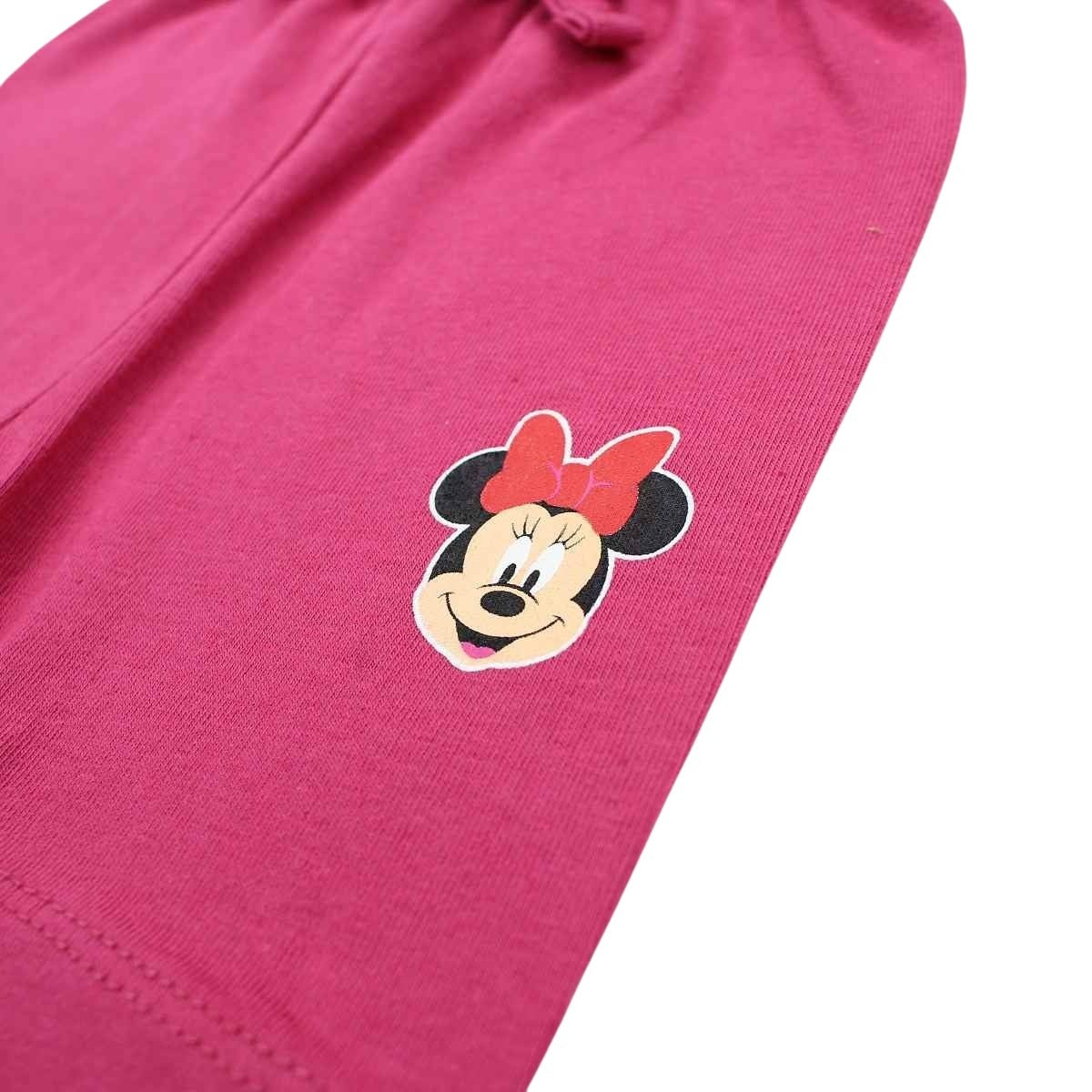 Ensemble bébé Minnie - 3M Bébé Fille - Enfant - Rose - Haut: 100 % Coton - Bas: 95 % Coton - 5 % Élasthanne - TrendyFlair