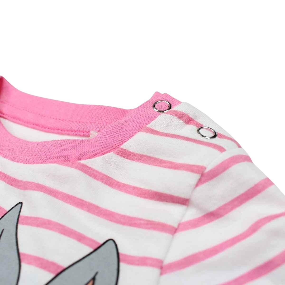 Ensemble bébé Bugs Bunny - 3M Bébé Fille - Enfant - Rose - T-Shirt: 100 % Coton - Legging: 95 % Coton - 5 % Élasthanne - TrendyFlair