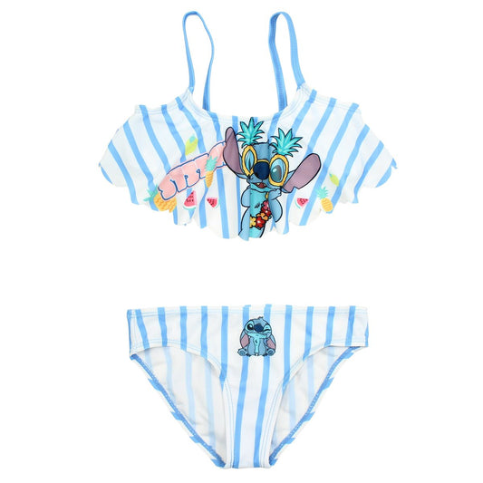 Maillot de bain Lilo et Stitch - 5/6A Fille - Enfant - Bleu - 88%Polyester, 12% Élasthanne, 200gsm - TrendyFlair