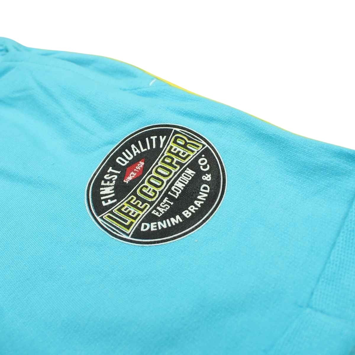 Bermuda Lee Cooper - 6A Garçon - Enfant - Bleu - 100 % Coton - TrendyFlair