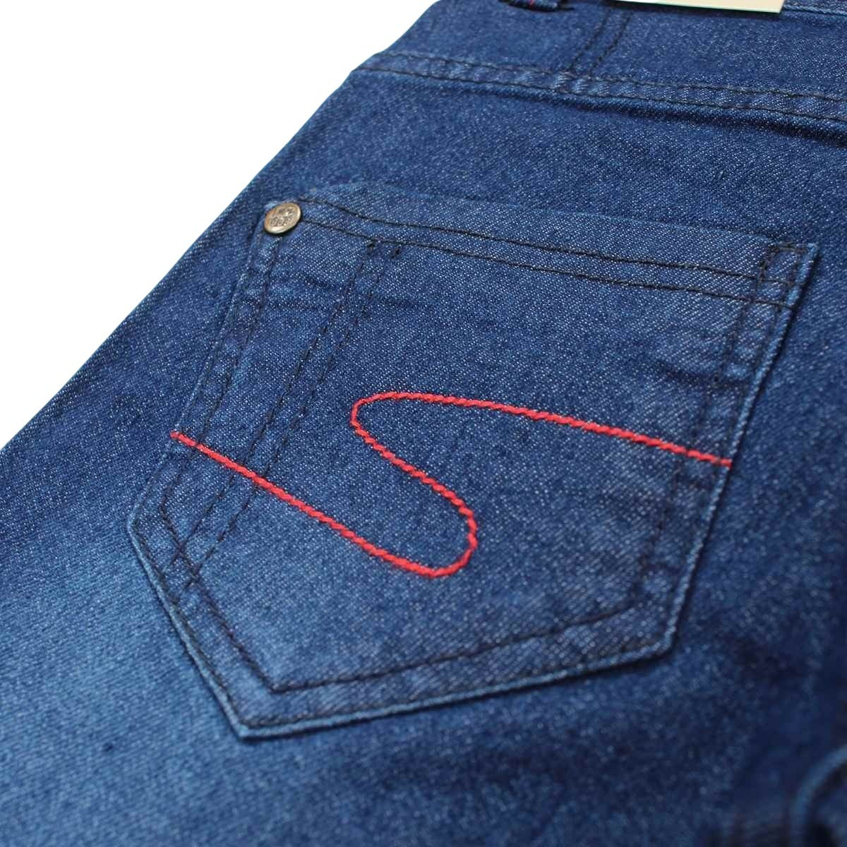 Bermuda Lee Cooper - 4A Garçon - Enfant - Marine - 98 % Coton - 2 % Élasthanne - TrendyFlair