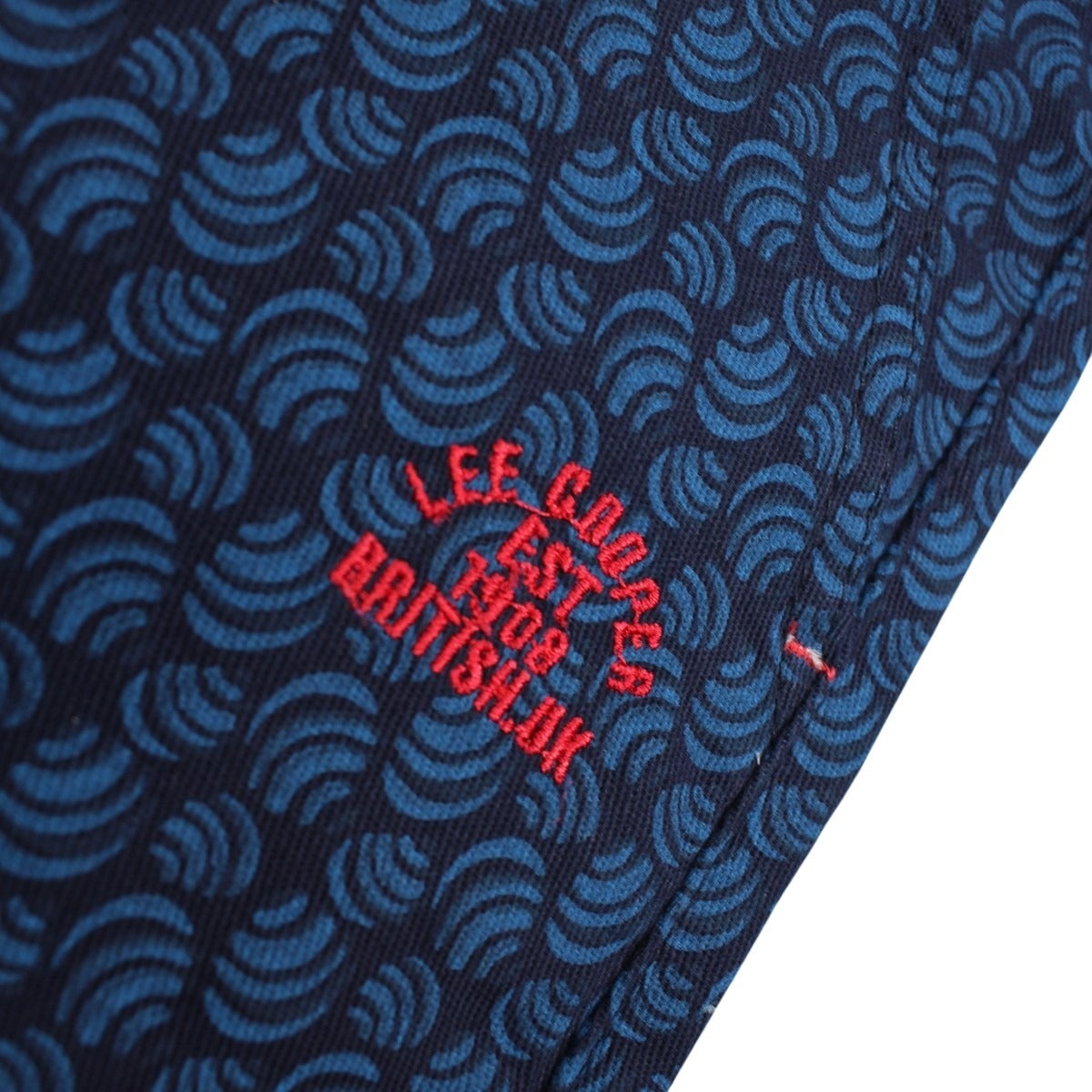 Bermuda Lee Cooper - 6A Garçon - Enfant - Marine - 100% Coton Twill - TrendyFlair