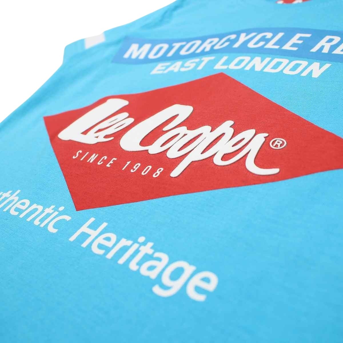 Ensemble Lee Cooper - 4A Garçon - Enfant - Bleu - 100 % Coton - Short gris: 95 % Coton - 5 % viscose - TrendyFlair