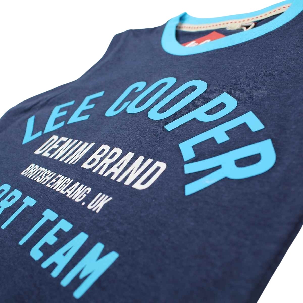 Ensemble Lee Cooper - 4A Garçon - Enfant - Bleu - 100 % Coton - 160 gsm - TrendyFlair