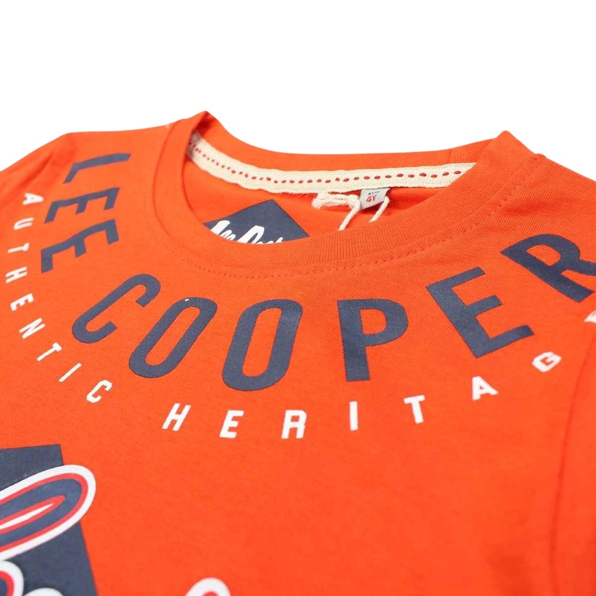Ensemble Lee Cooper - 4A Garçon - Enfant - Orange - 100 % Coton - 160 gsm - TrendyFlair
