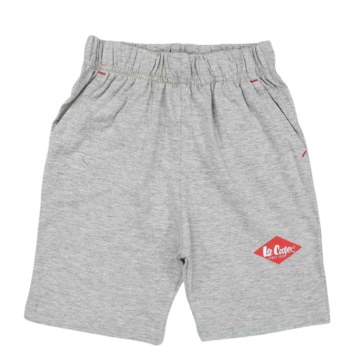 Ensemble Lee Cooper - 4A Garçon - Enfant - Gris - 100 % Coton - 160 gsm  - Bas gris: 90 % Coton - 10 % viscose - TrendyFlair