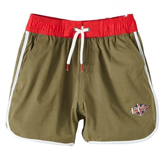 Short Lee Cooper - 4A Garçon - Enfant - Kaki - 100 % Polyester - TrendyFlair