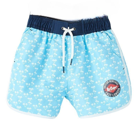 Short Lee Cooper - 4A Garçon - Enfant - Bleu - 100% Polyester - TrendyFlair