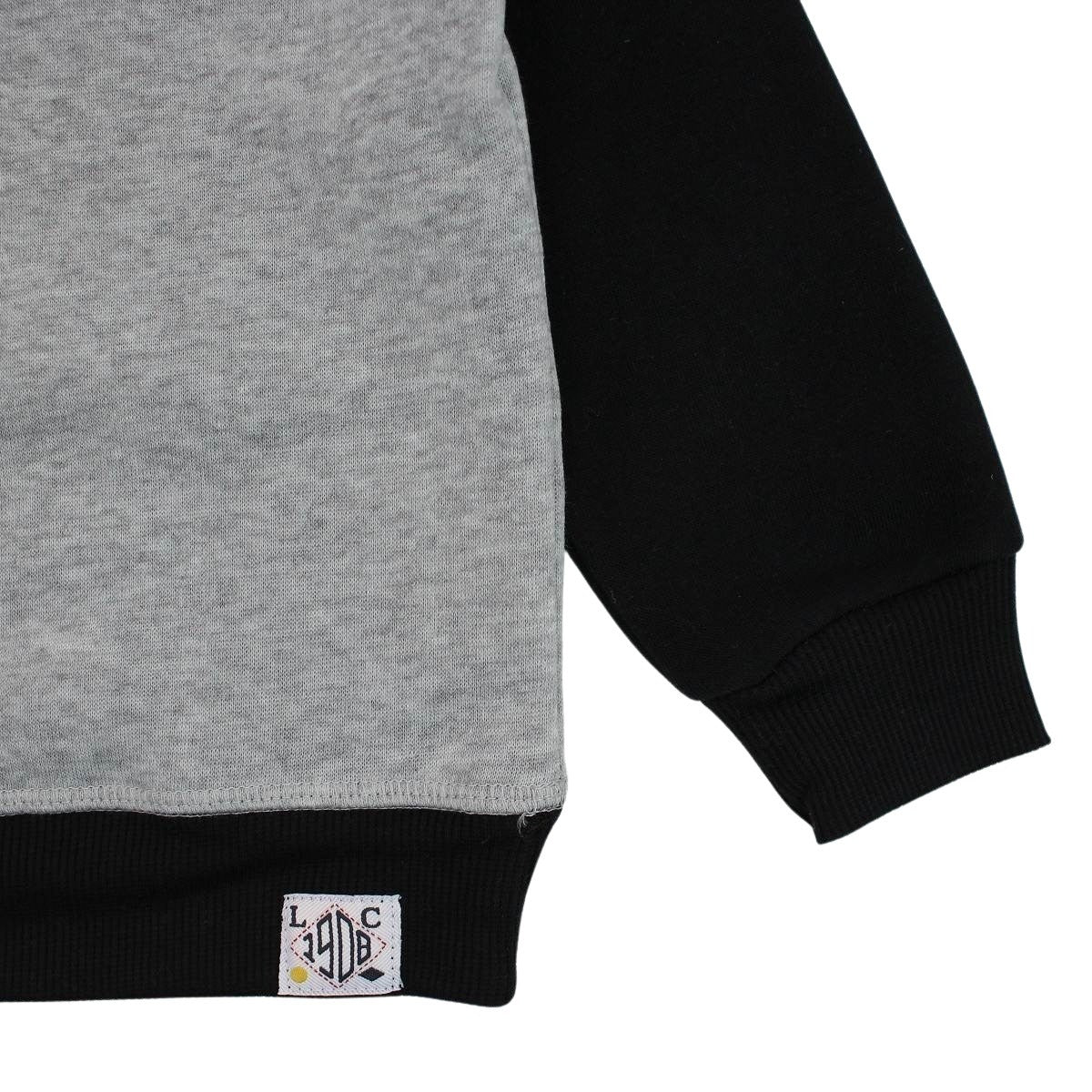 Sweat Lee Cooper - 6A Garçon - Enfant - Gris - 100 % Polyester - TrendyFlair