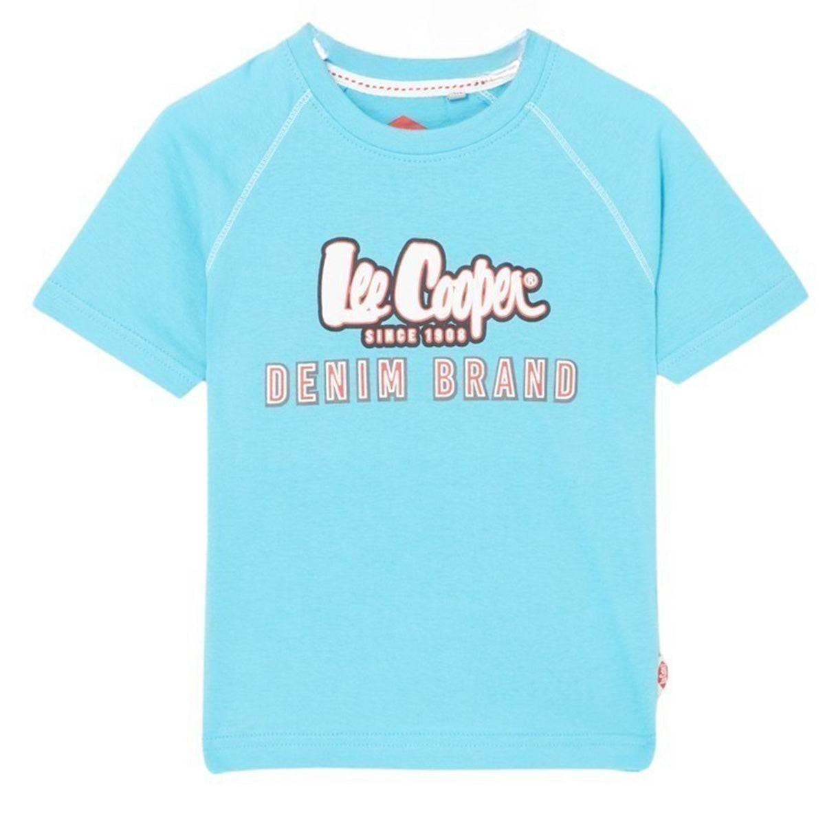 T-Shirt Lee Cooper - 4A Garçon - Enfant - Bleu - 100% Coton - TrendyFlair