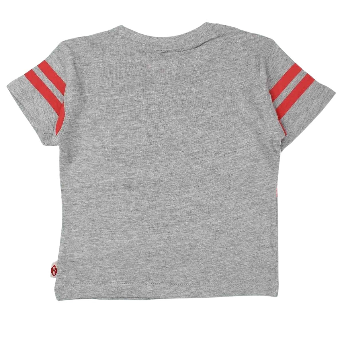 T-Shirt Lee Cooper - 4A Garçon - Enfant - Gris - 90 % Coton - 10 % viscose - TrendyFlair