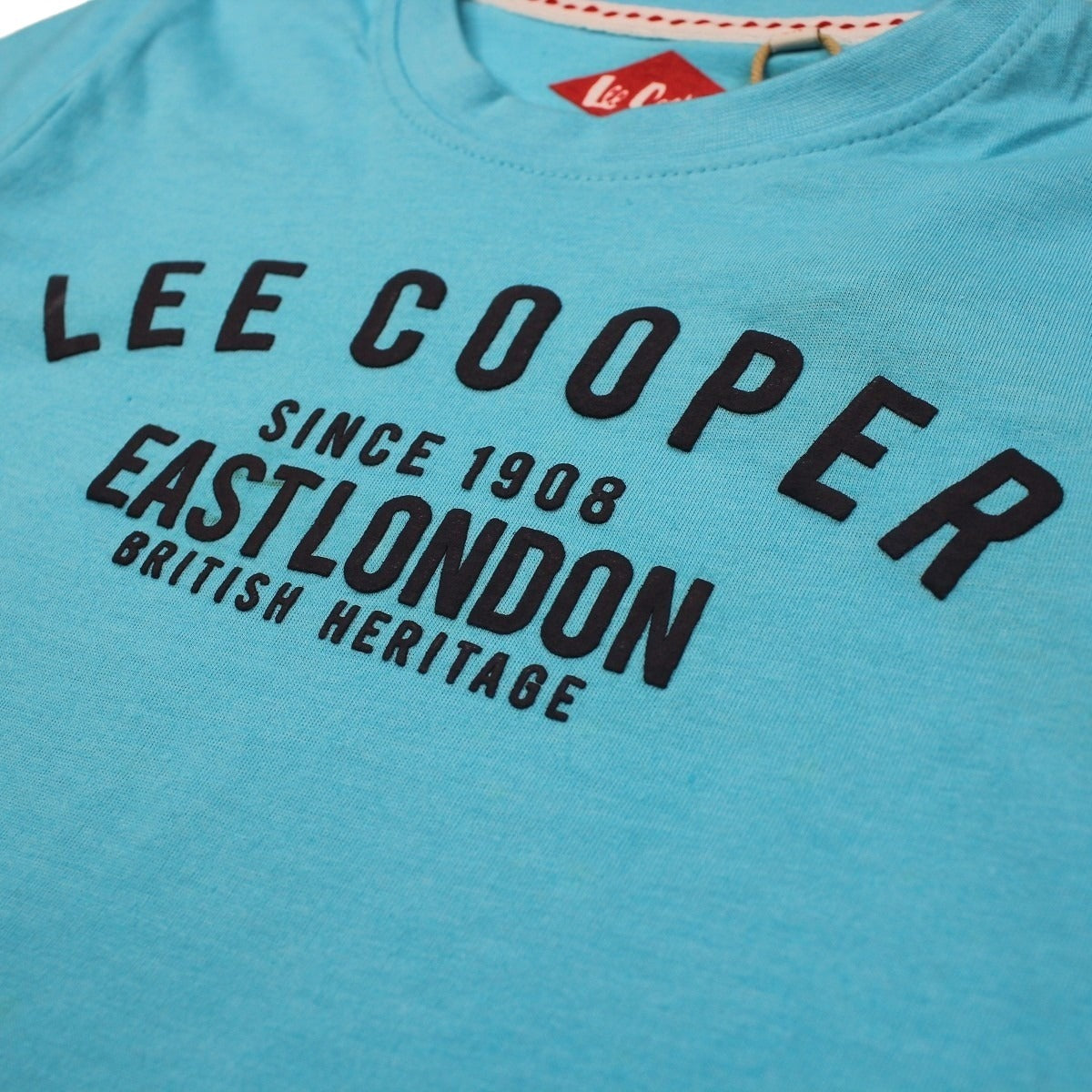 T-Shirt Lee Cooper - 6A Garçon - Enfant - Bleu - 100 % Coton - 150 GSM - TrendyFlair