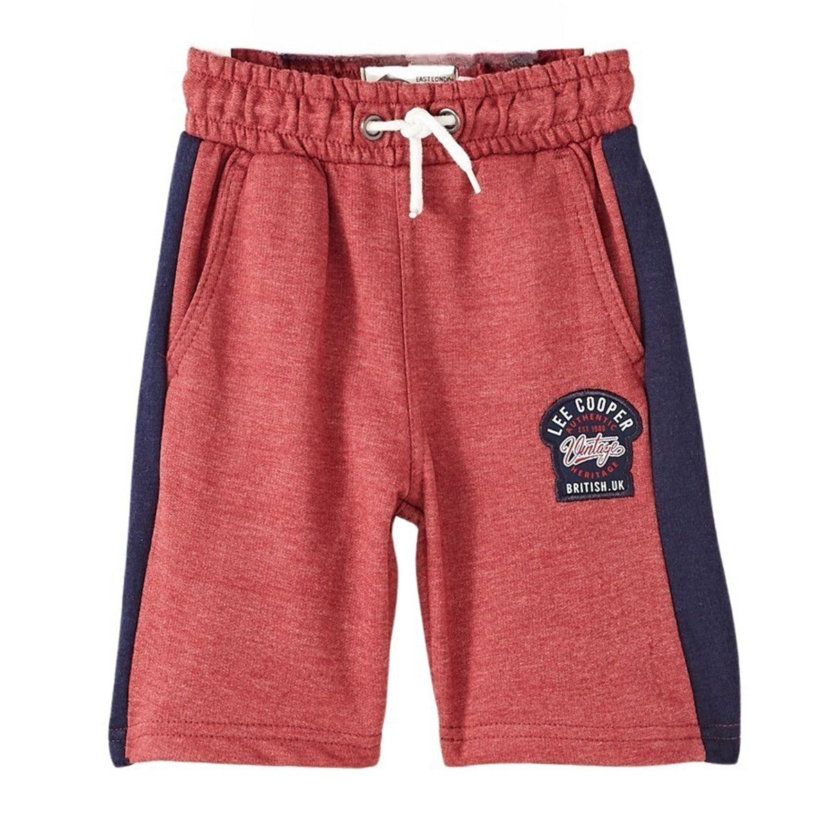 Bermuda Lee Cooper - 4A Garçon - Enfant - Rouge - 100% Polyester - TrendyFlair