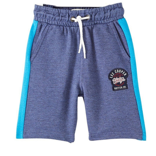 Bermuda Lee Cooper - 4A Garçon - Enfant - Bleu - 100% Polyester - TrendyFlair