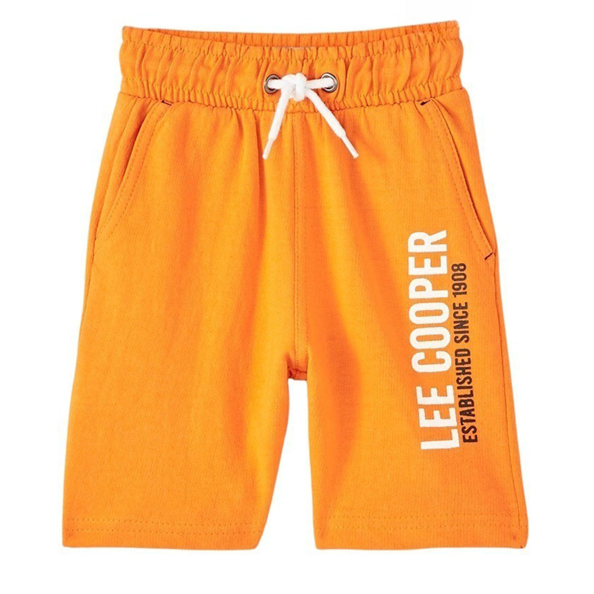 Bermuda Lee Cooper - 4A Garçon - Enfant - Orange - 100% Polyester - TrendyFlair