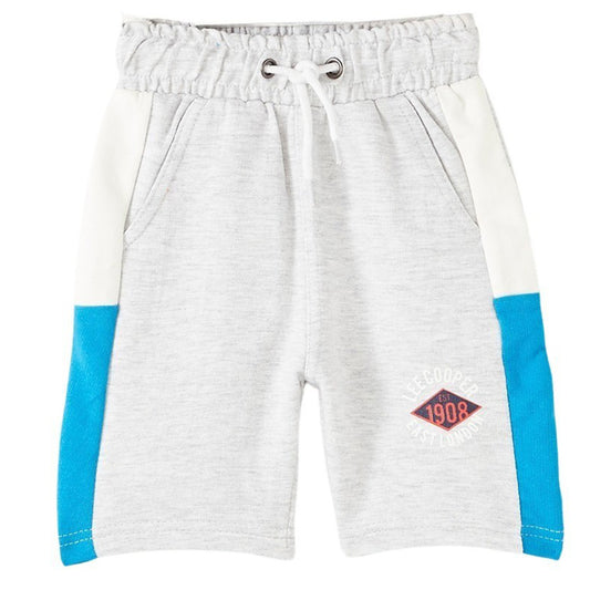 Bermuda Lee Cooper - 4A Garçon - Enfant - Gris - 100% Polyester - TrendyFlair