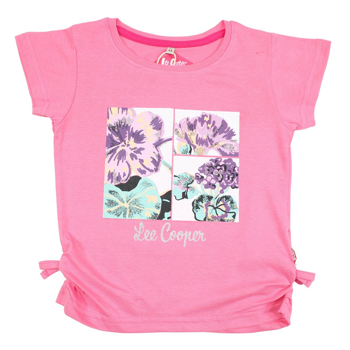 T-Shirt Lee Cooper - 6A Fille - Enfant - Rose - 100% Coton - TrendyFlair