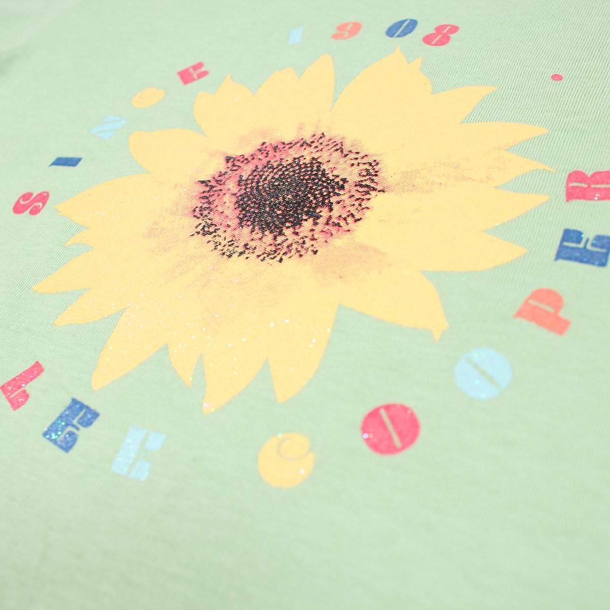 T-Shirt Lee Cooper - 6A Fille - Enfant - Vert - 100% Coton - TrendyFlair