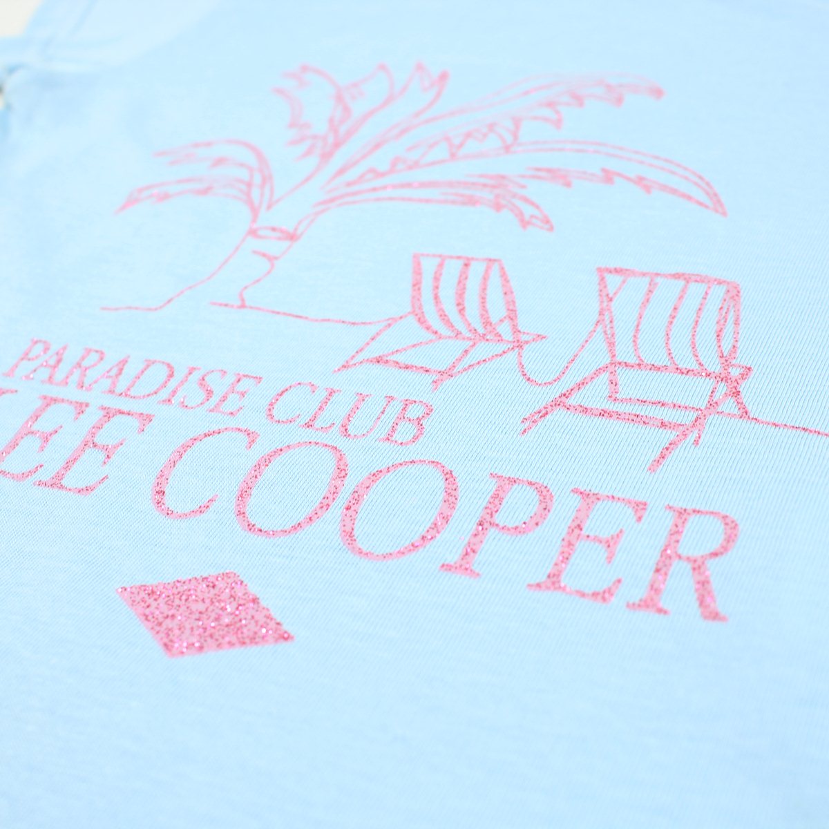 T-Shirt Lee Cooper - 6A Fille - Enfant - Bleu - 100% Coton - TrendyFlair