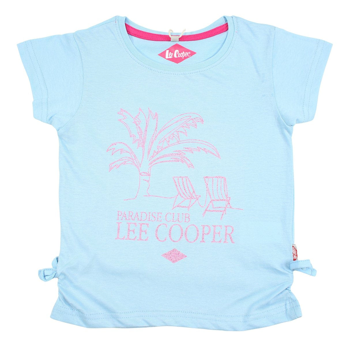 T-Shirt Lee Cooper - 6A Fille - Enfant - Bleu - 100% Coton - TrendyFlair