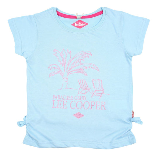 T-Shirt Lee Cooper - 6A Fille - Enfant - Bleu - 100% Coton - TrendyFlair